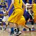 Pioneer senior Duane Simpson-Redmond drives into the paint on Friday, Feb. 1. Daniel Brenner I AnnArbor.com